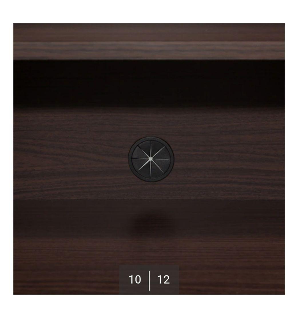 ニトリ収納棚　キャビネット（ポスティアDBR）ダークブラウン キャビネット