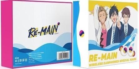『RE-MAIN』TRUE WIRELESS STEREO EARPHONES