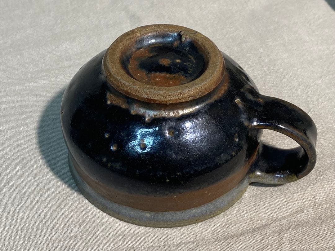 武内晴二郎作　掛分コーヒーカップ&ソーサー