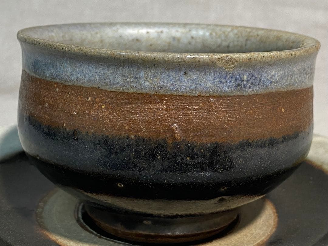 武内晴二郎作　掛分コーヒーカップ&ソーサー