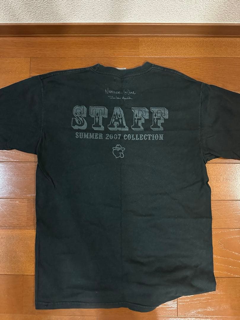 【超レア】NUMBER (N)INE 07SS スタッフTシャツ非売品
