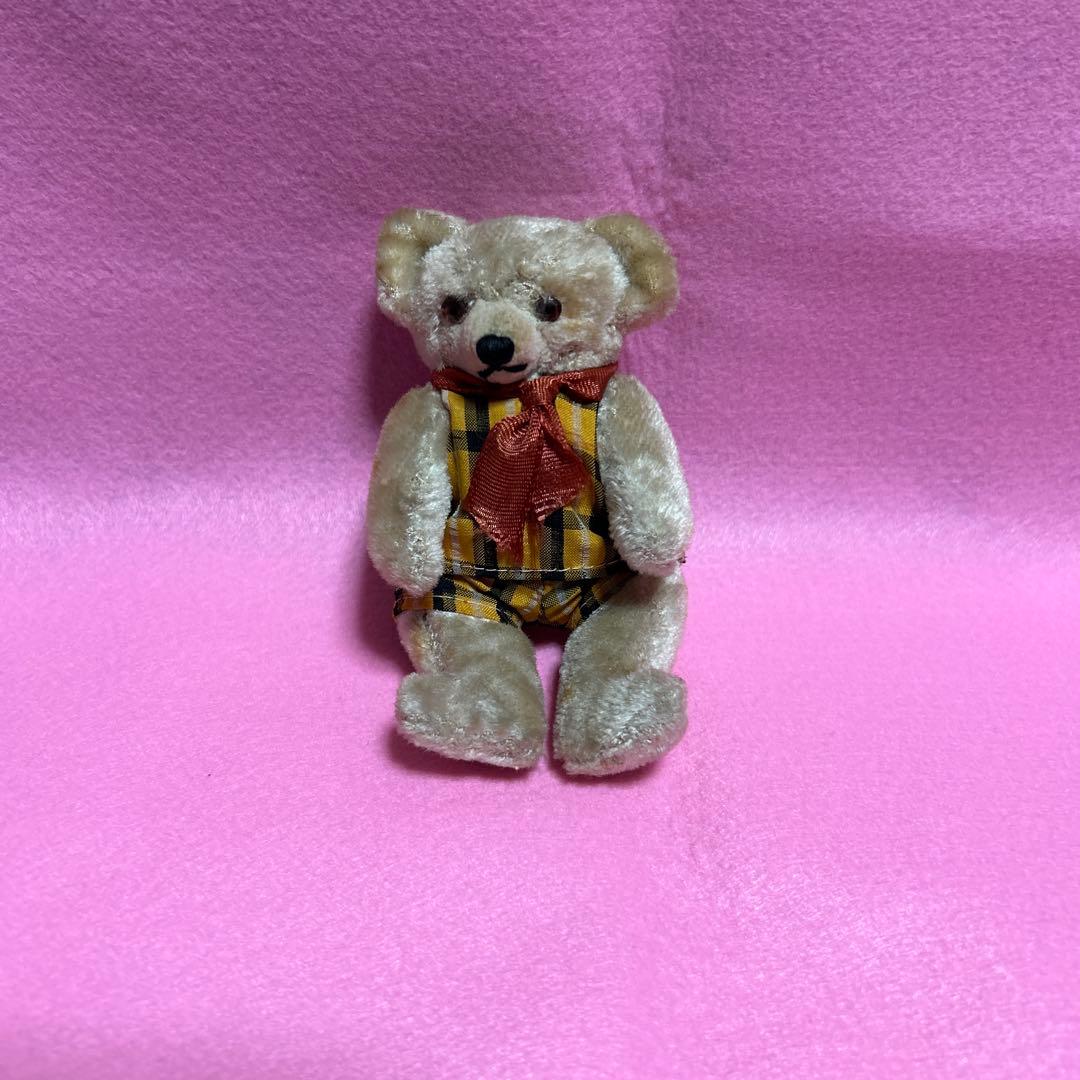 テディベア　ヴィンテージ　アンティークベア　レトロ　ぬいぐるみ　人形　お持たせに