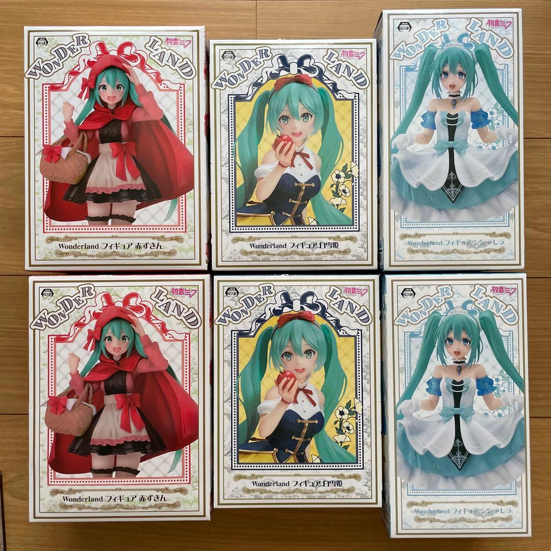 初音ミク　wonderland フィギュア　赤ずきん　プリンセス　ワンダーランド