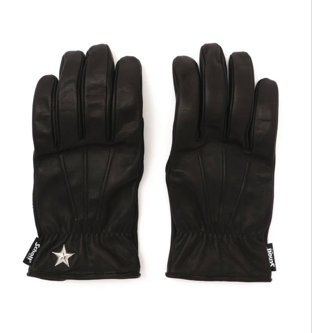 schott ショット　本革グローブ　新品　L ワンスター　レザー　スマホ対応
