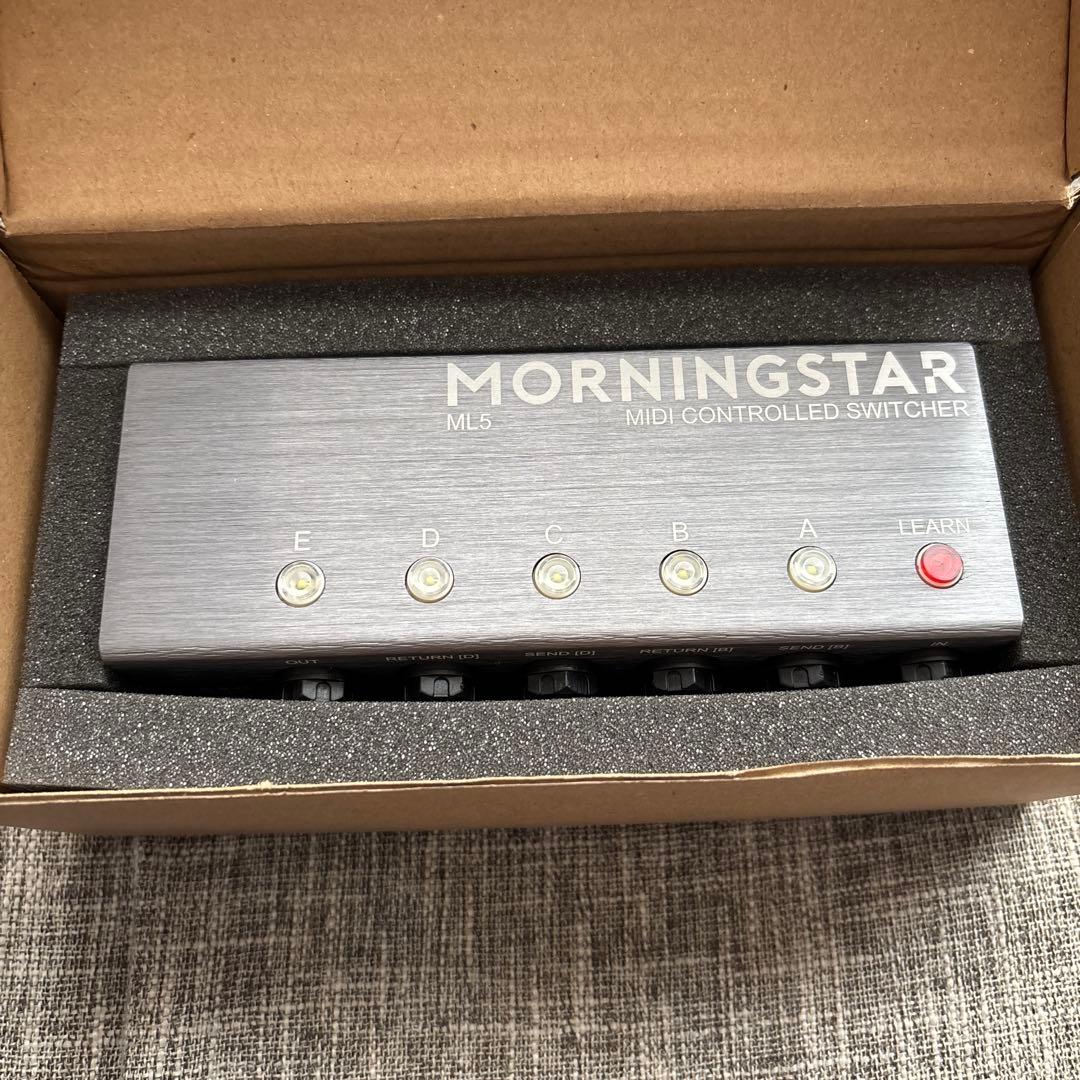 MORNINGSTAR ML5 MIDIコントロールスイッチャー