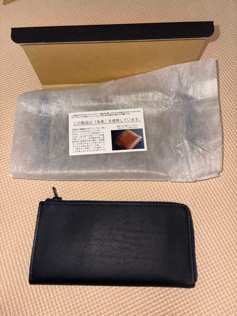 STATUSY il modo ZIP ネイビー 右利き用