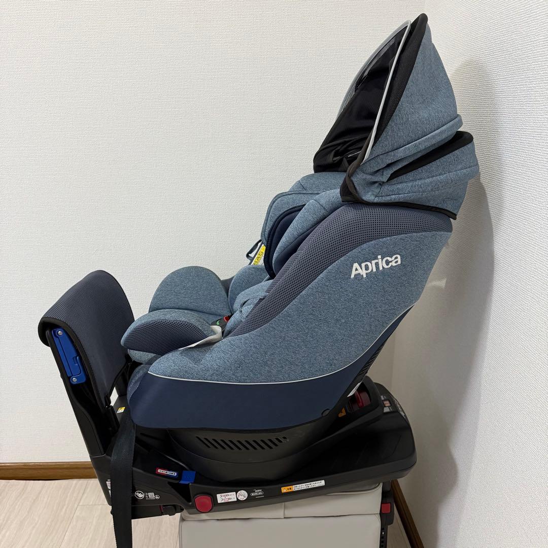 【極美品】Aprica アップリカ　クルリラADチャイルドシート ISOFIX