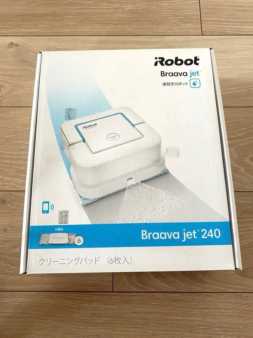 iRobot Braava jet 240 本体 クリーニングパッド付