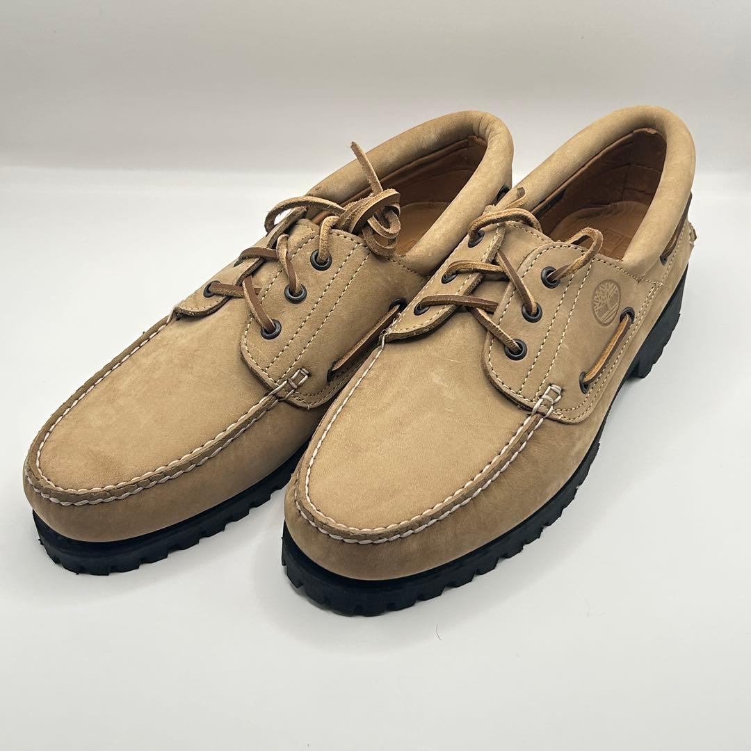 【新品】ティンバーランTimberland 3eye デッキシューズ　ヌーバック