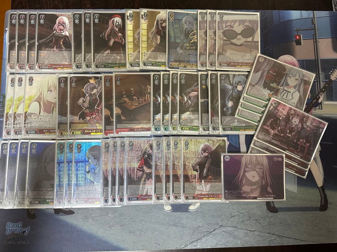 ヴァイスシュヴァルツ バンドリ ave mujica扉宝 デッキ ほぼフルレア