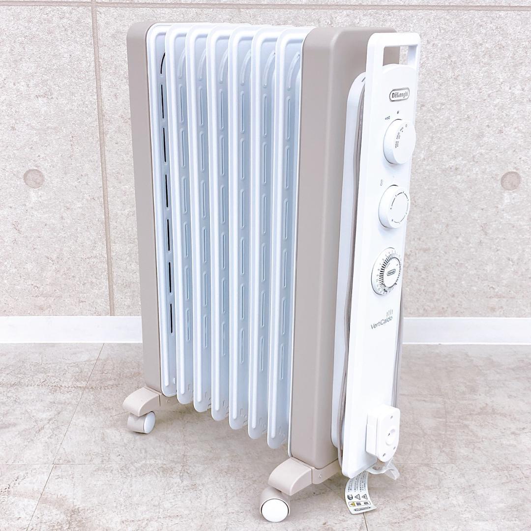 デロンギ オイルヒーター ヴェルティカルド RHJ21F0812-WH