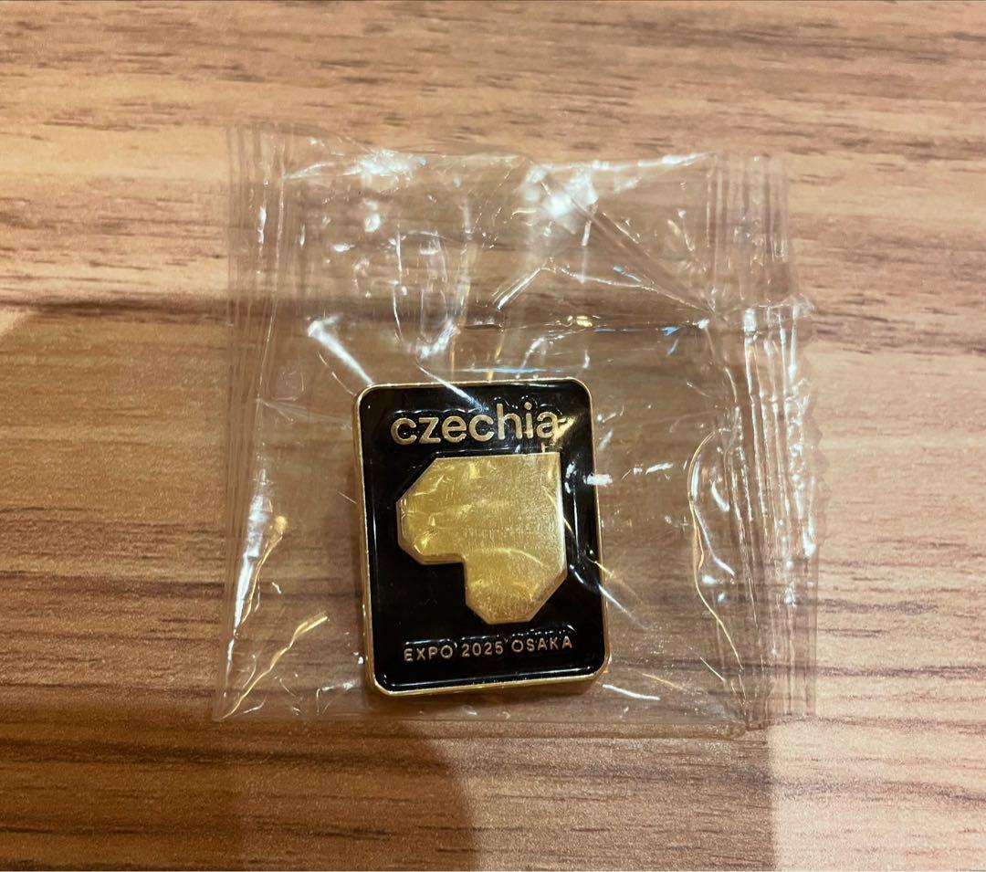 非売品！大阪万博　ピンバッジ　チェコ