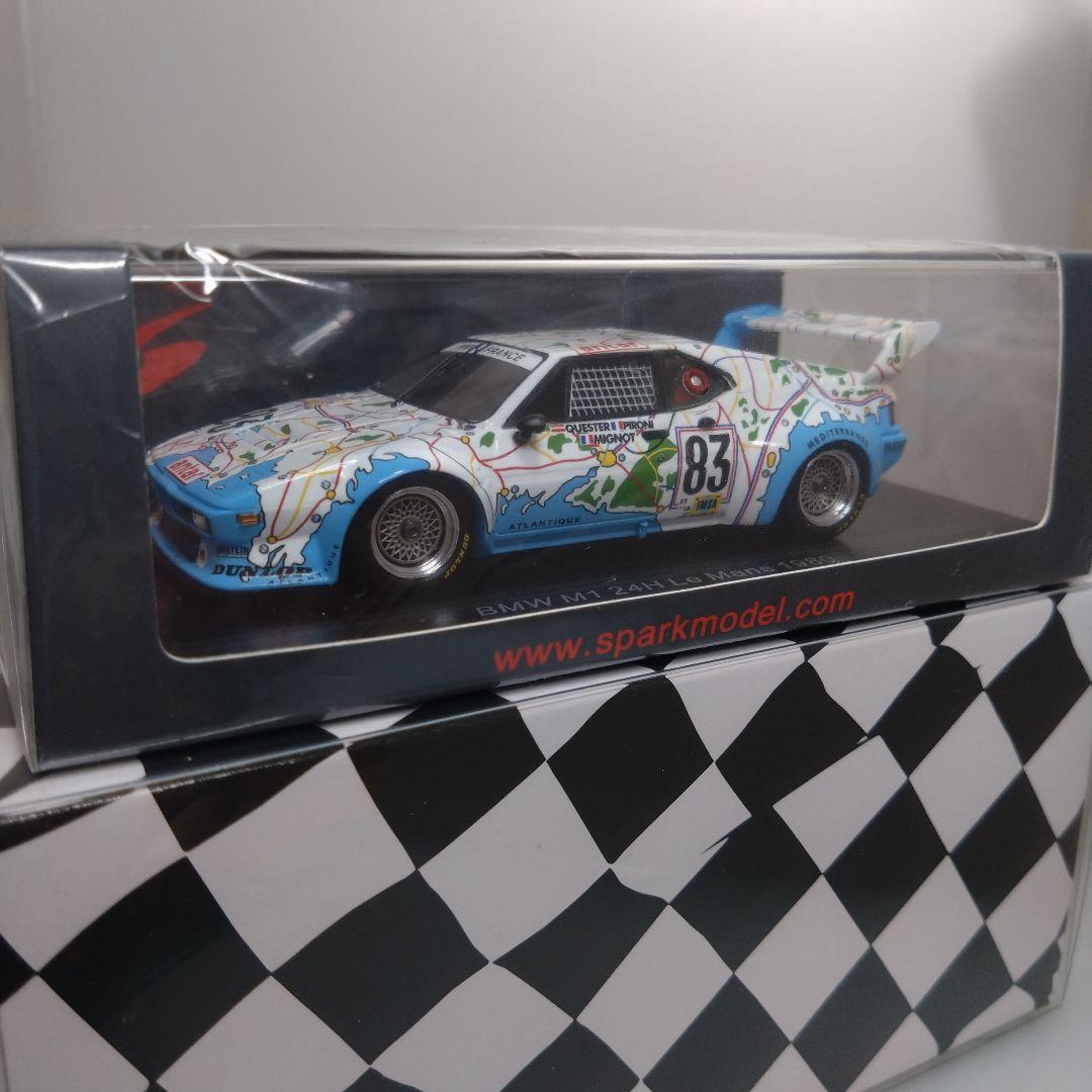 1/43 スパーク BMW M1 1980 LM Map of France