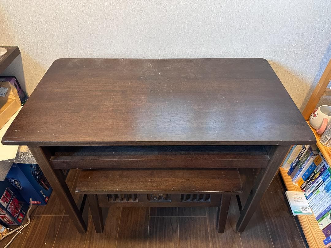 直接取引限定　サイドテーブル ベンチ スツール置台 アジアンテーブル
