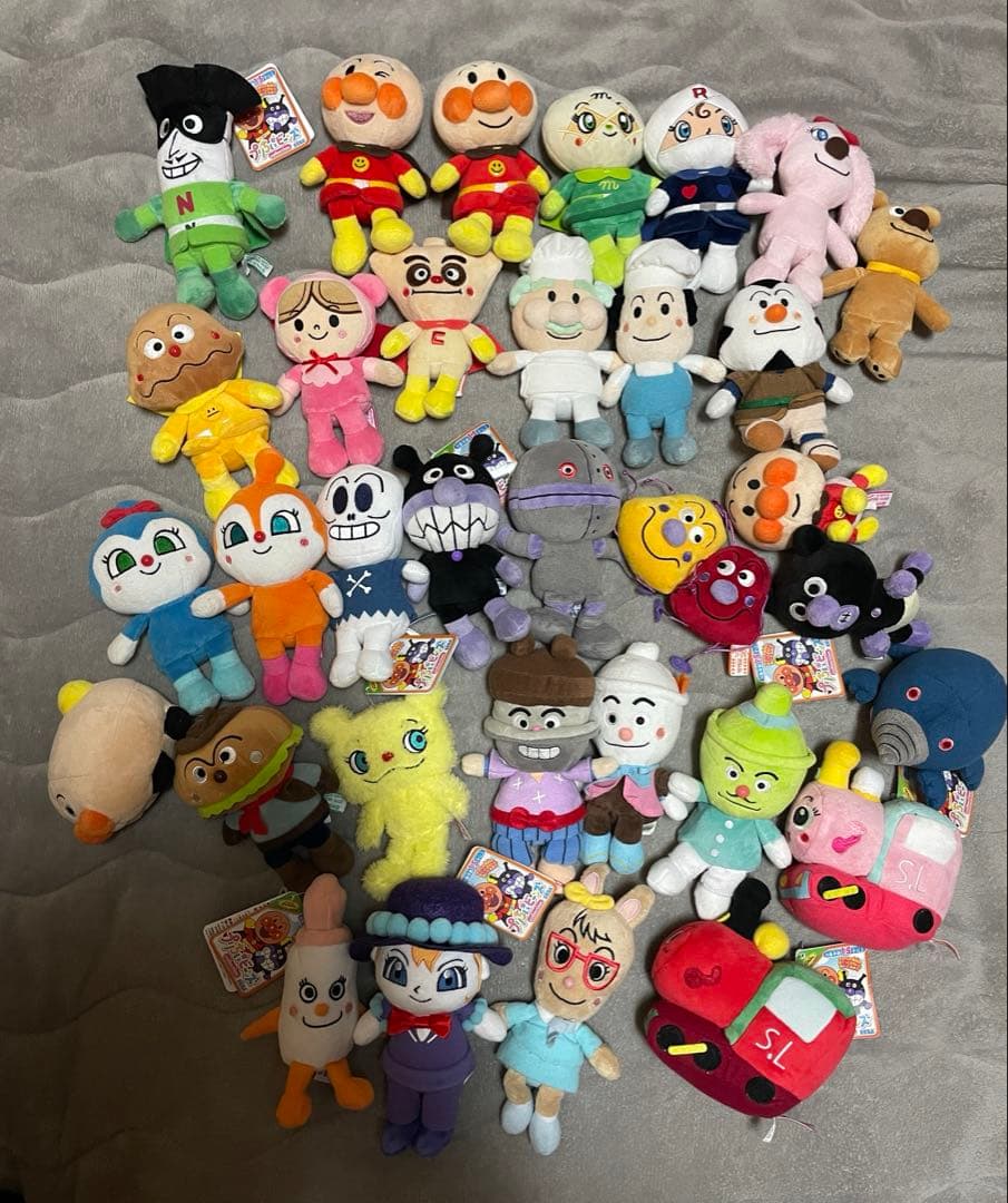 アンパンマン ぷりちぃビーンズ まとめ売り ぬいぐるみ