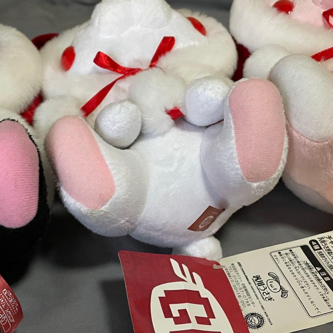 汎用うさぎ　まとめ売り　クリスマス　ピンク　白　黒