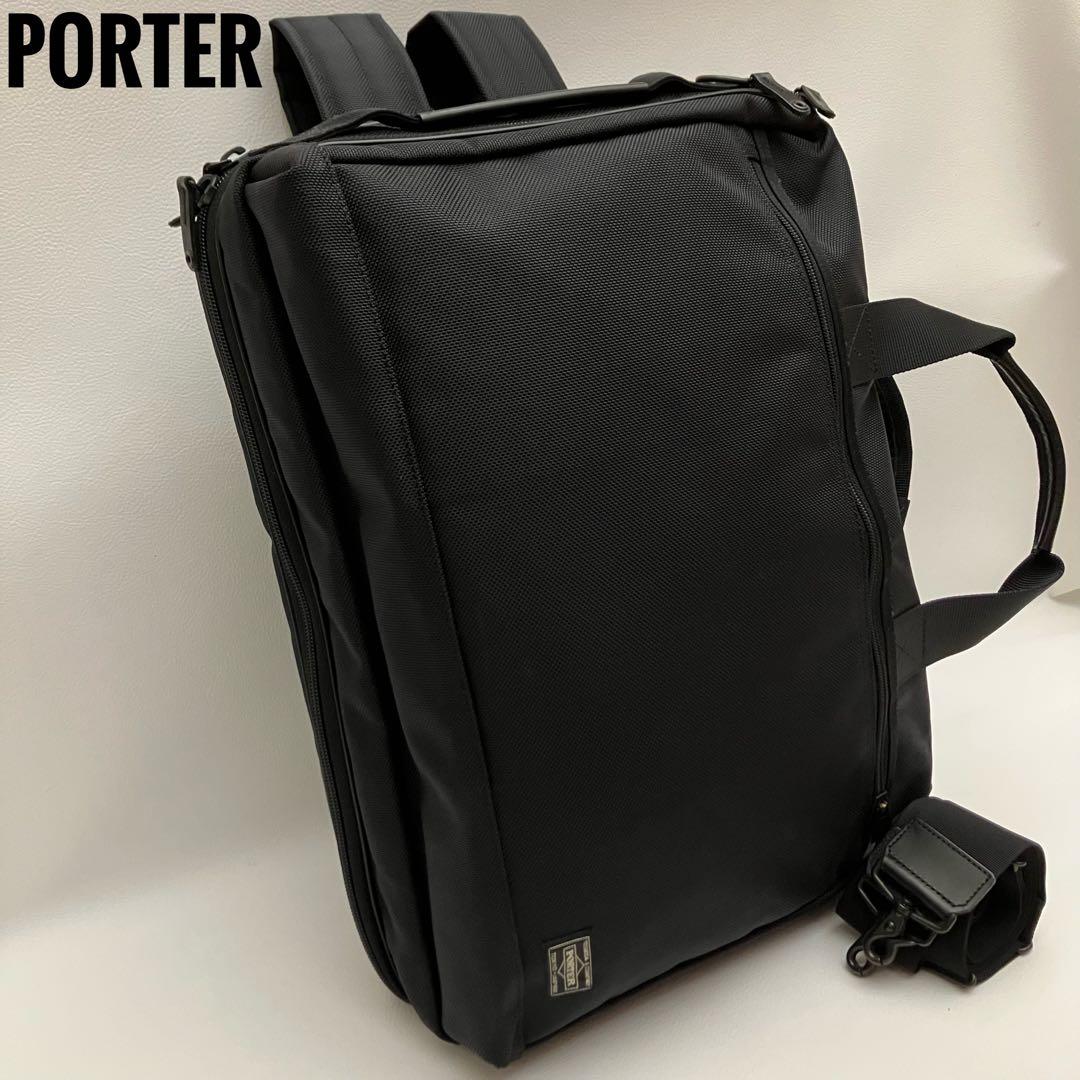✨希少　3way ✨ PORTER STAGE ハンド　ショルダー　リュック　黒