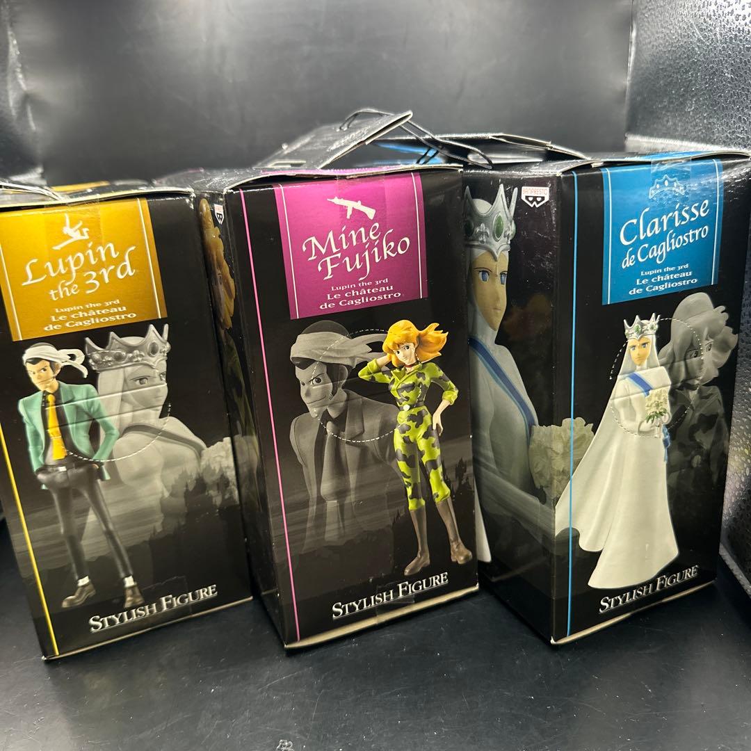ルパン三世　DX組立式スタイリッシュフィギュア　カリオストロの城 ３点セット