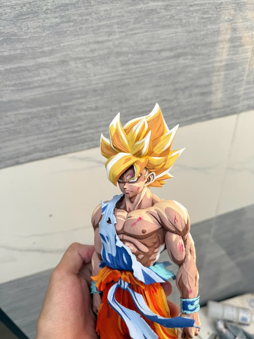 孫悟空 SMSP 2016 リペイント 超サイヤ人 マンガディメンションズ 2D