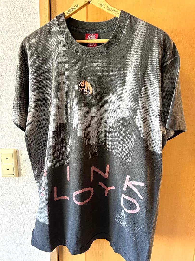 希少 90s PINKFLOYD ANIMALS ピンクフロイド Tシャツ 総柄