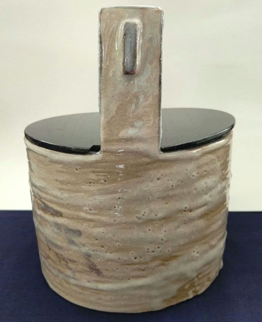 桶型 水指  萩焼  茶道具