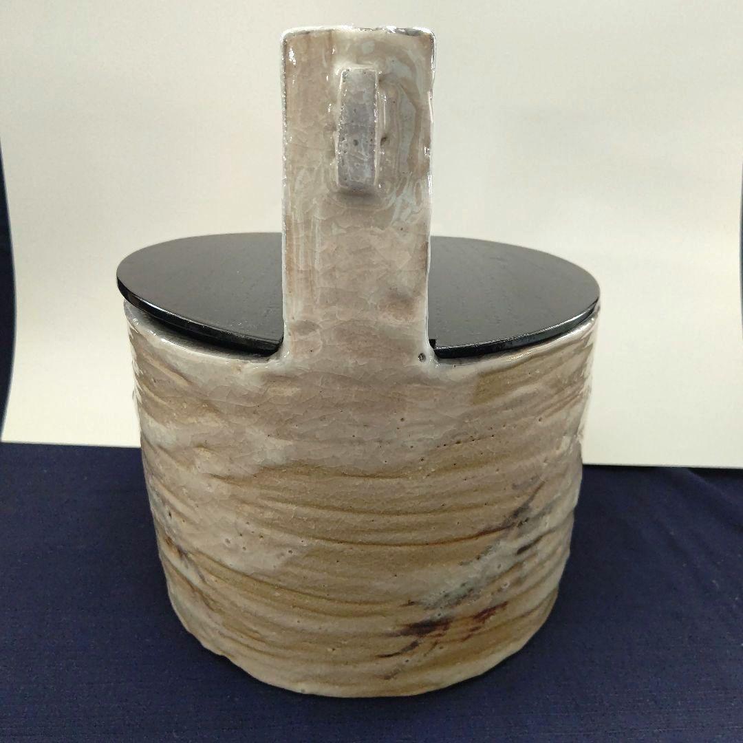 桶型 水指  萩焼  茶道具