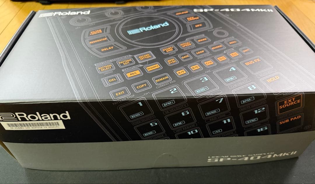 ROLAND SP-404MK2-Y/限定イエローモデル/DeckSaver付