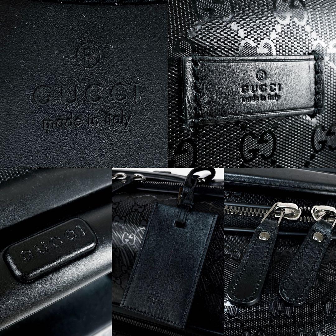 極美品 グッチ GUCCI インプリメ キャリーケース GG トラベルバッグ