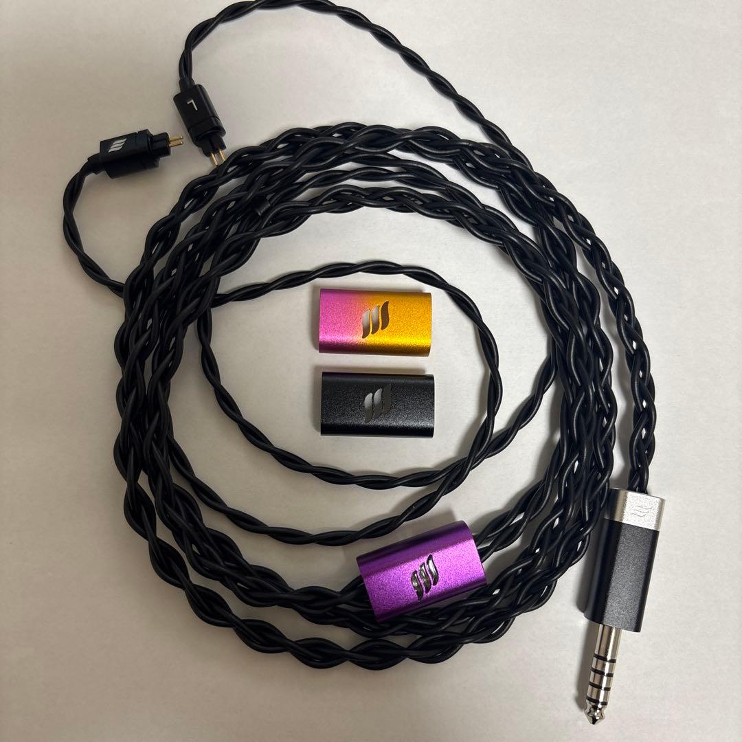 effect audio EVO10 4wire 2pin 4.4mm5極