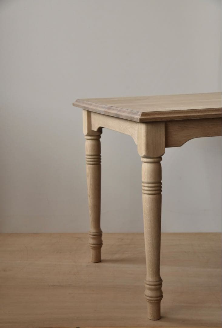 ストリップド家具　アンティークテーブル ろくろ脚テーブル　オークテーブル　古家具