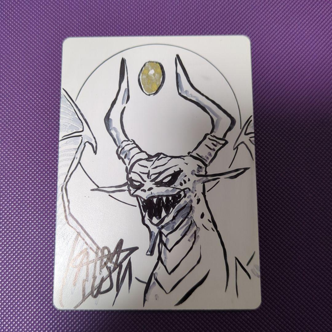 龍神、ニコル・ボーラス AP 開田裕治氏 直筆