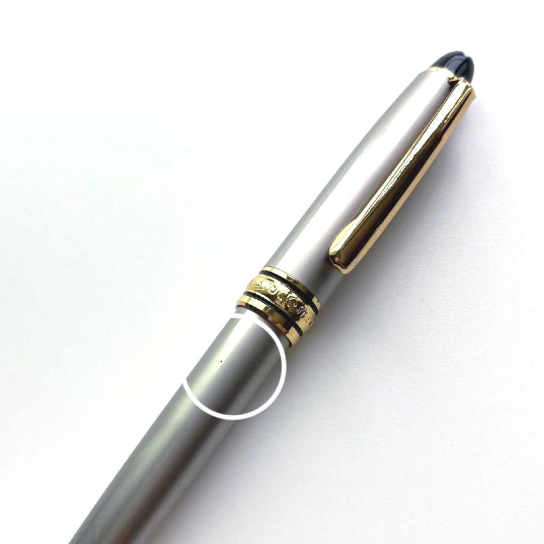 MONTBLANC マイスターシュテック　ボールペン　シルバー×ゴールド
