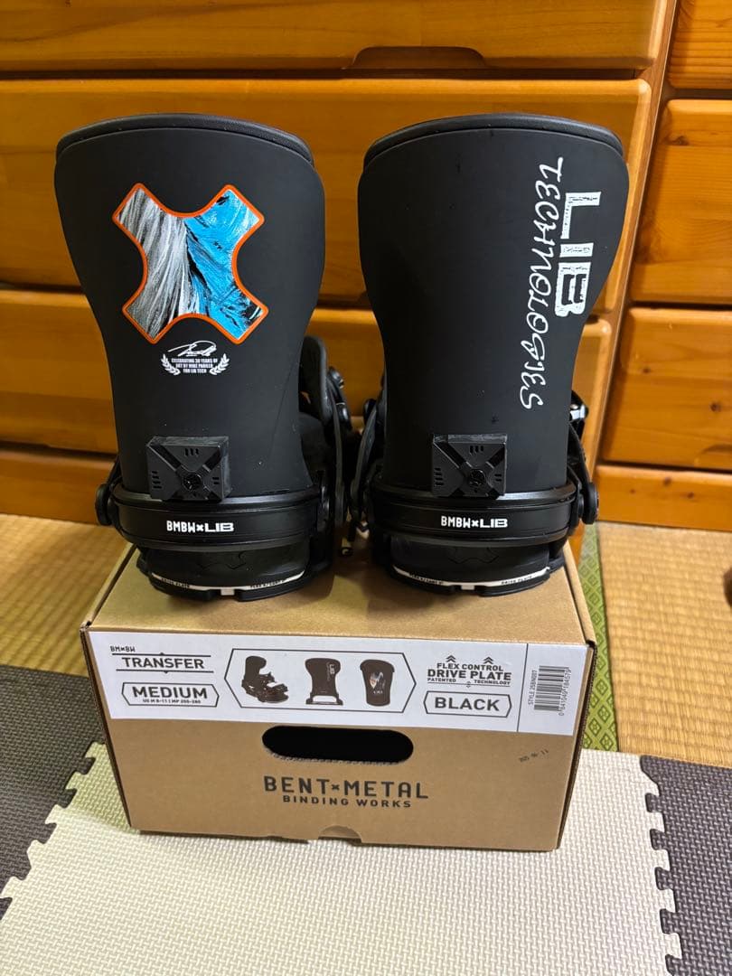 25-26BENTL TRANSFER バインディング ブラック