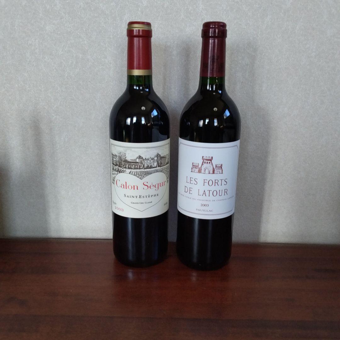 レ・フォール・ド・ラトゥール2003　シャトー・カロン・セギュール
