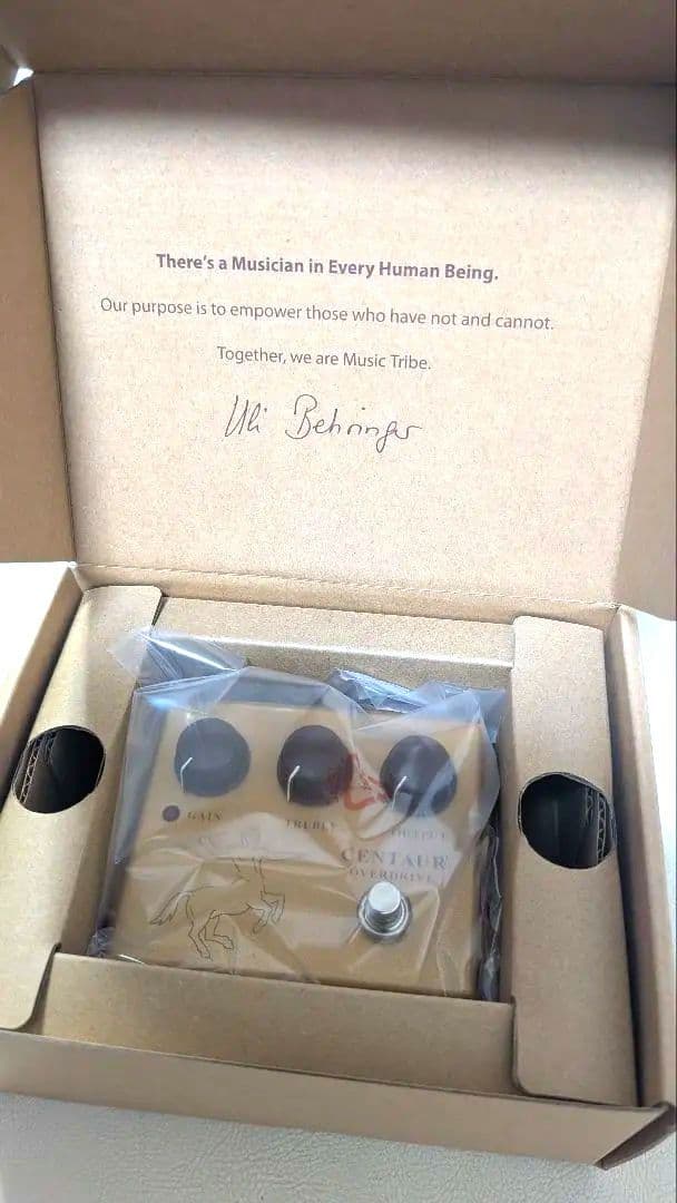 【レア】Behringer CENTAUR OVERDRIVE