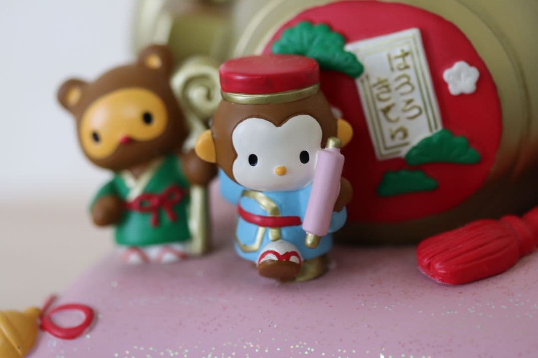 ◎レア　ハローキティ　小槌　七福神　vivitix 置物　縁起物　2003年◎