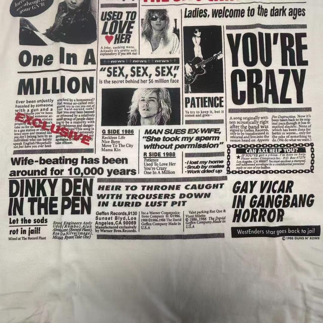 Guns N' Roses ガンズ GN'R LIES 野村訓市 着用 2824