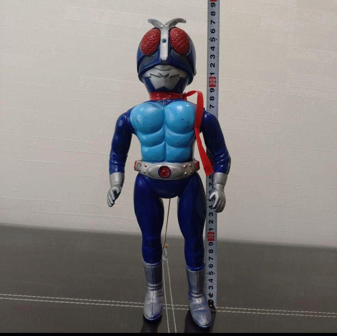 約５０年前の当時物　増田屋　マスダヤ　トーキング仮面ライダー　全高約３８センチ