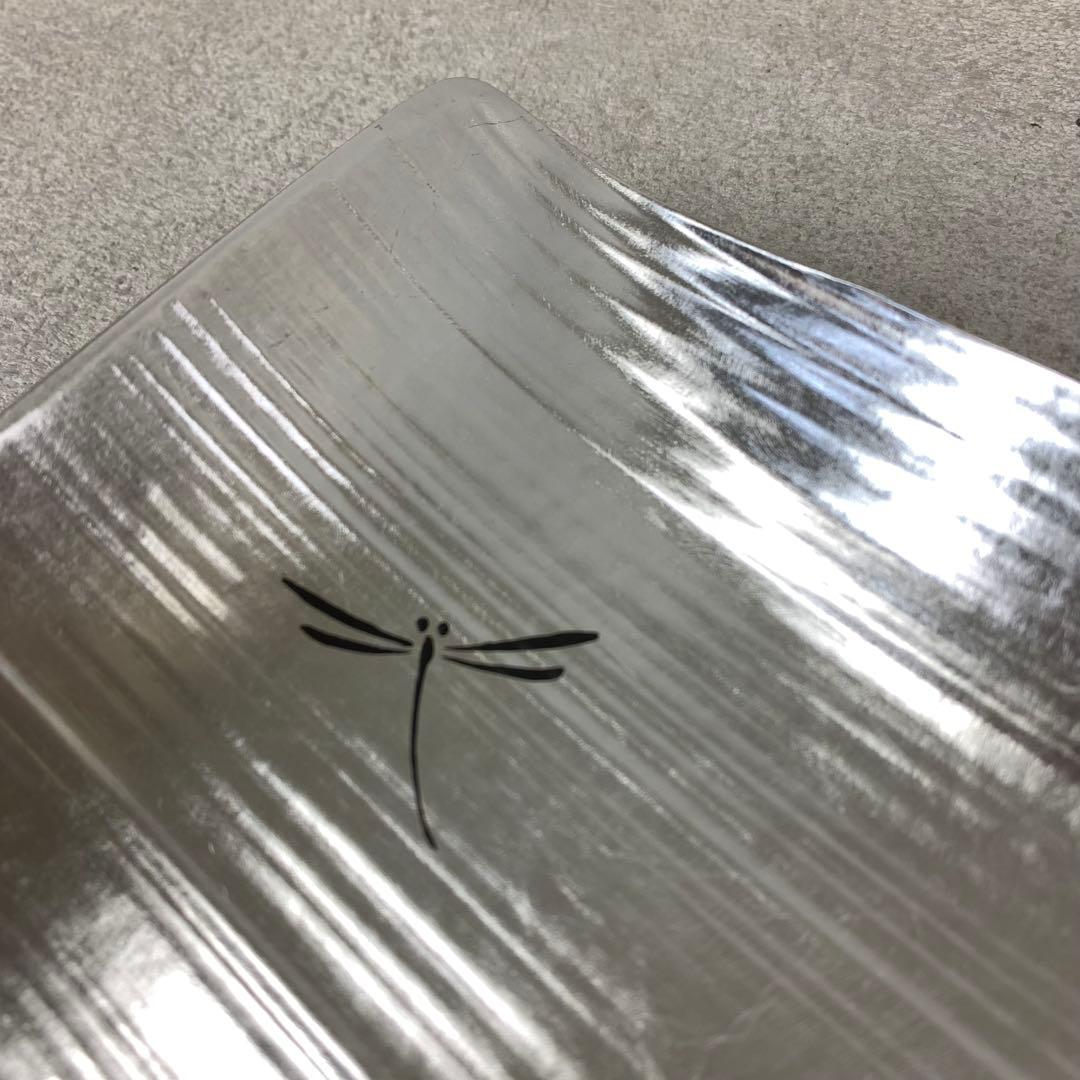 菓子器 平安 象彦 瑞雲 蜻蛉 銀箔 共箱 とんぼ 皿