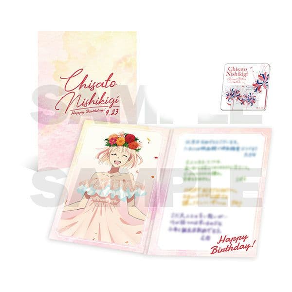 リコリス・リコイル バースデー記念グッズ アクリルスタンド コースター 6点