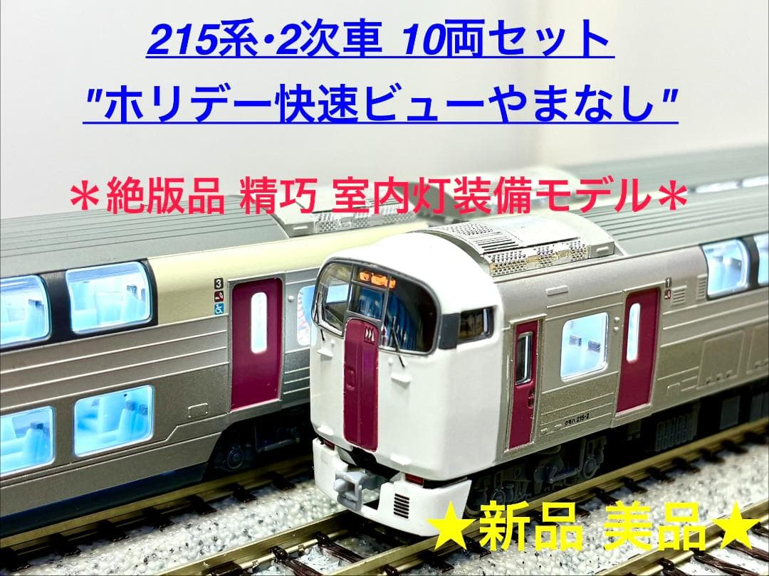 ＊絶版 精巧モデル＊215系2次車 ”ホリデー快速ビューやまなし”10両セット