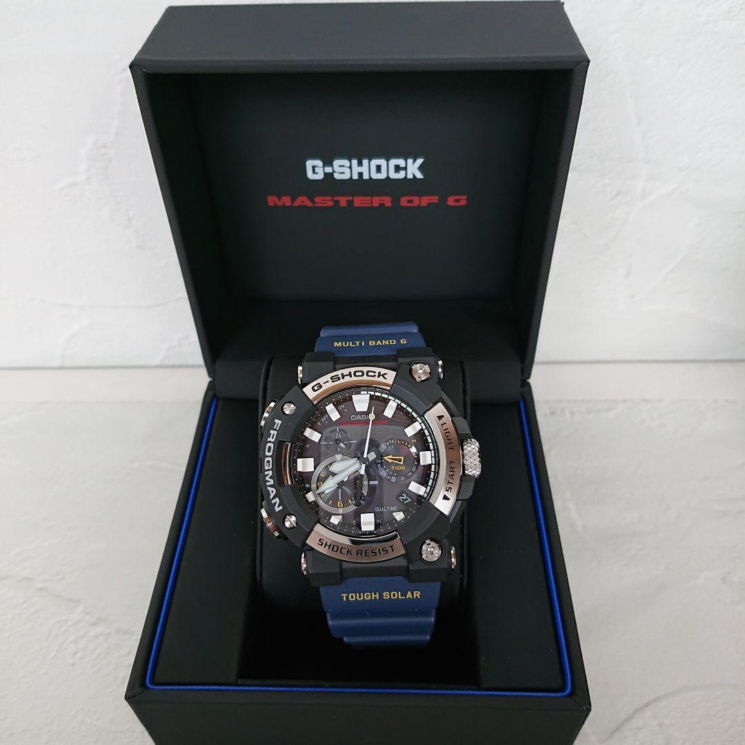 ② GWF-A1000-1A2JF フロッグマン 美中古品。