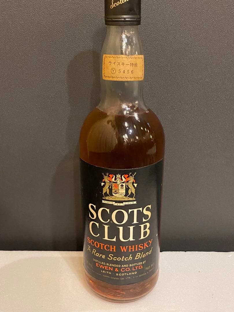 SCOTS CLUB SCOTCH WHISKY ウイスキー
