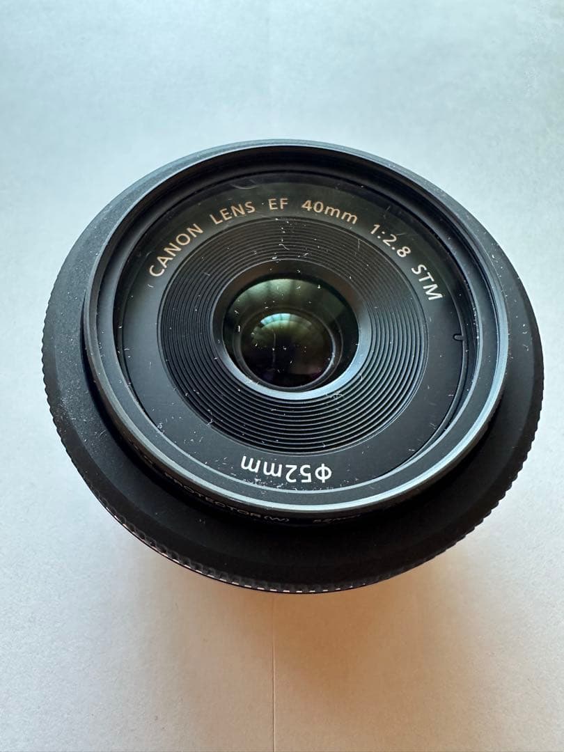 Canon EF40mm f/2.8 STM パンケーキレンズ 傷あり 動作良好