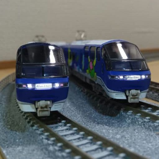 名鉄 1000系 パノラマ ブルーライナー 4輌編成セット　宮沢模型