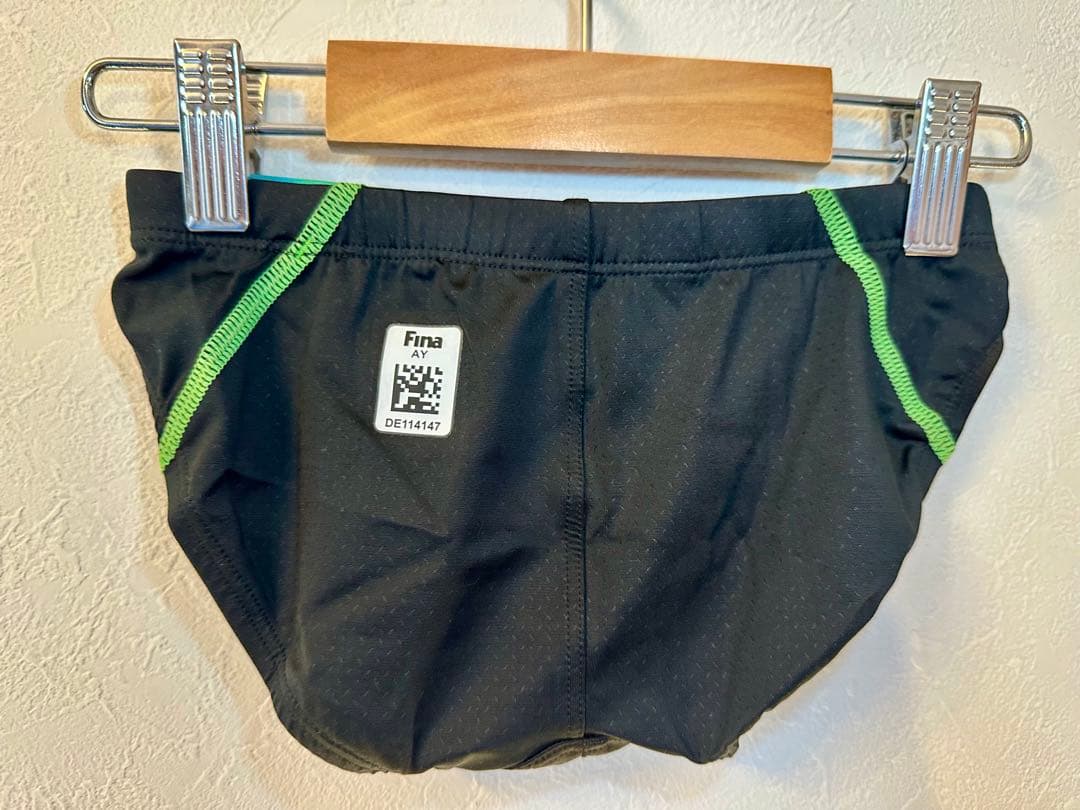 ジ*1様 arena メンズ 競パン Sサイズ　【ブラック×グリーン