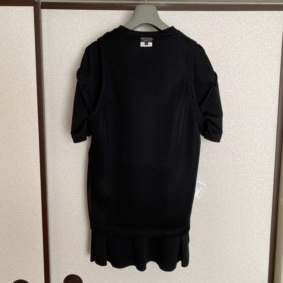 コムデギャルソンオムプリュス 24AW エステル タンクレイヤードTシャツ