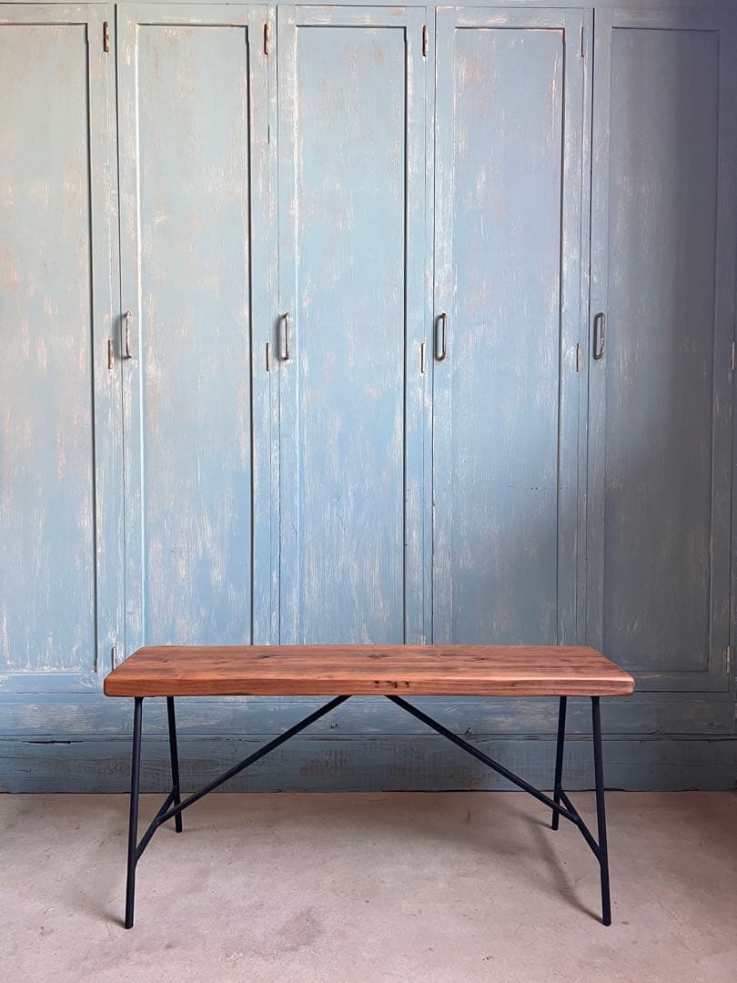 カフェ風ベンチ　アイアンベンチ　ベンチ