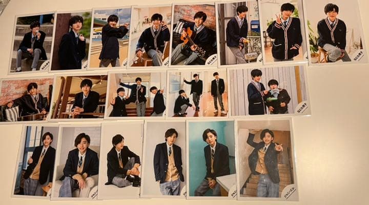 なにわ男子 道枝駿佑 公式写真 155枚