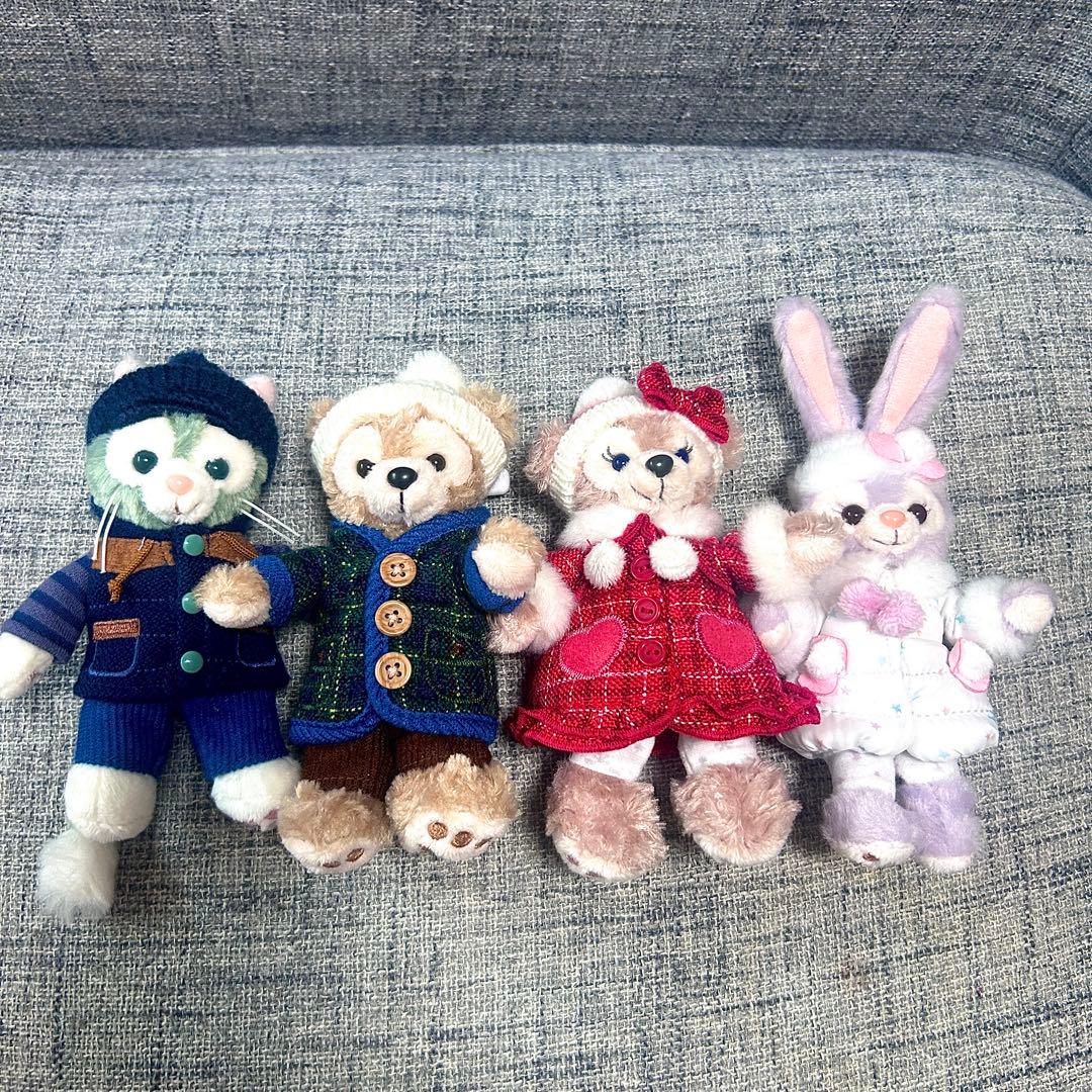 ダッフィー＆フレンズ ぬいぐるみバッジ 2018 トゥインクルウィンター